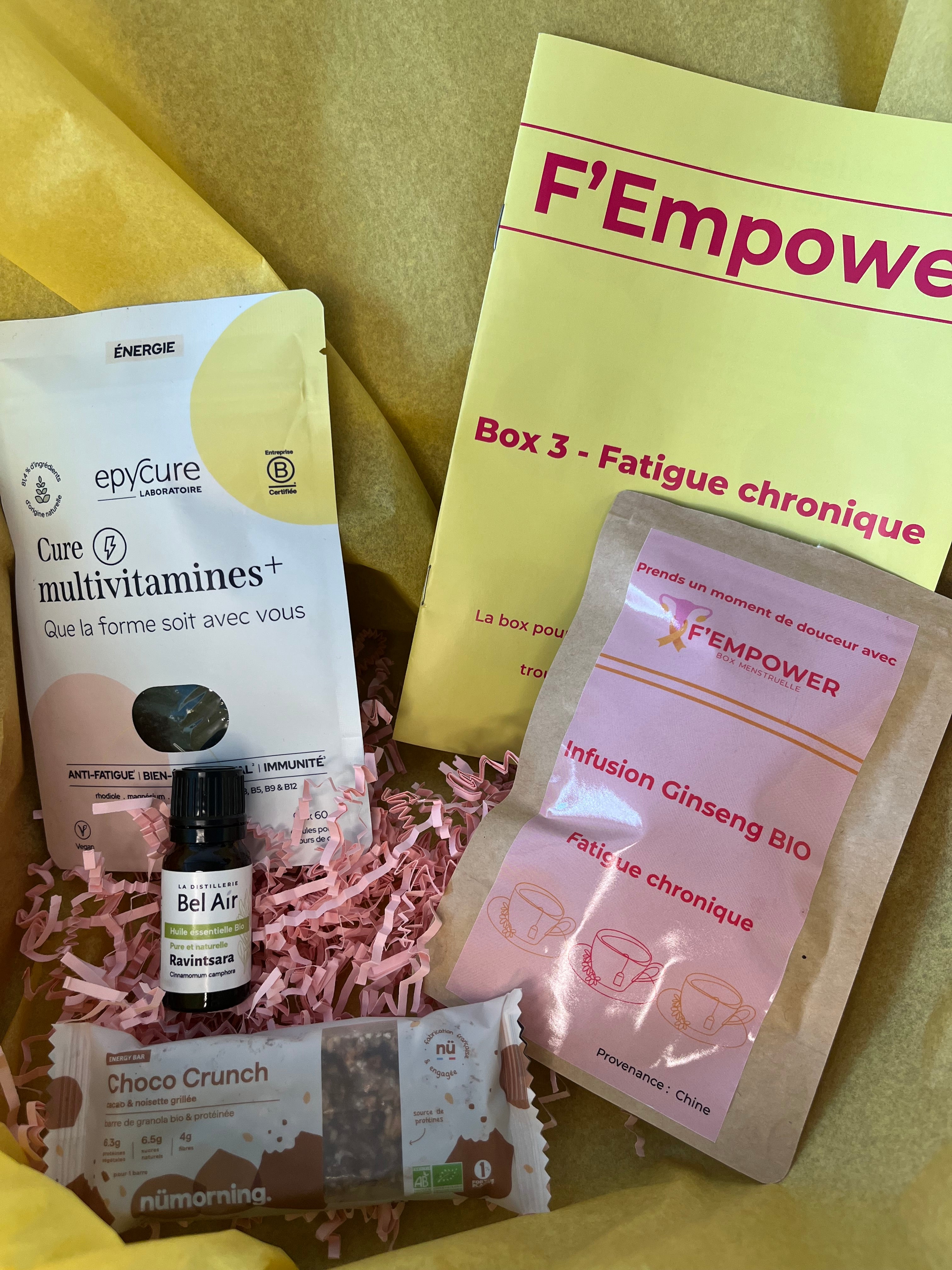 Box fatigue chronique - Retrouve ton énergie